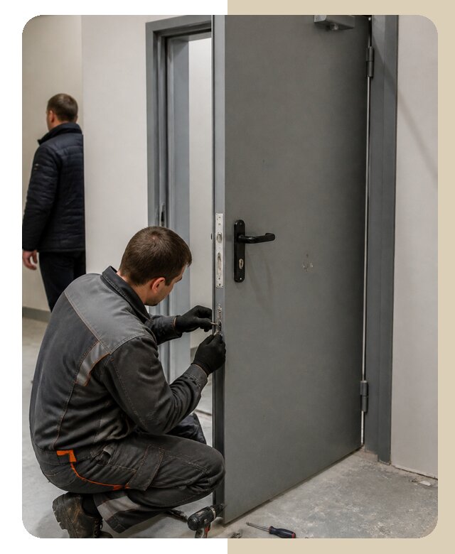 Ремонт противопожарной двери в Кулебаках по цене 6699 р. | ДвериЛегко-Клб